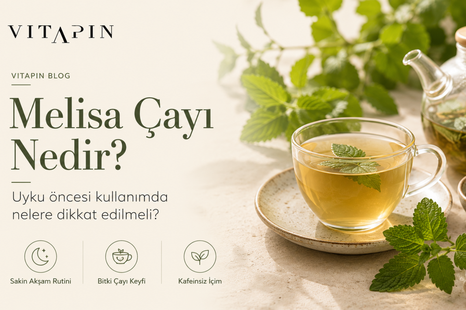 Melisa Çayı Nedir? Uyku Öncesi Kullanımda Nelere Dikkat Edilmeli?