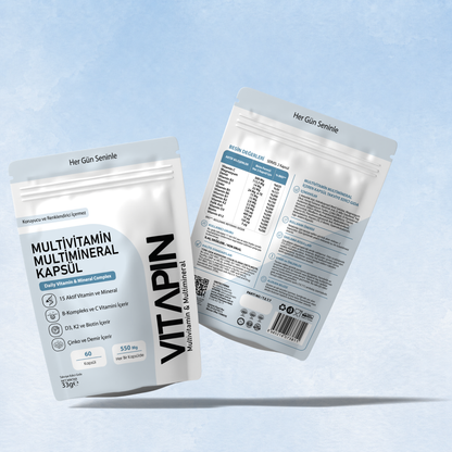 Vitapin Multivitamin Multimineral Kapsül – 60 Kapsül