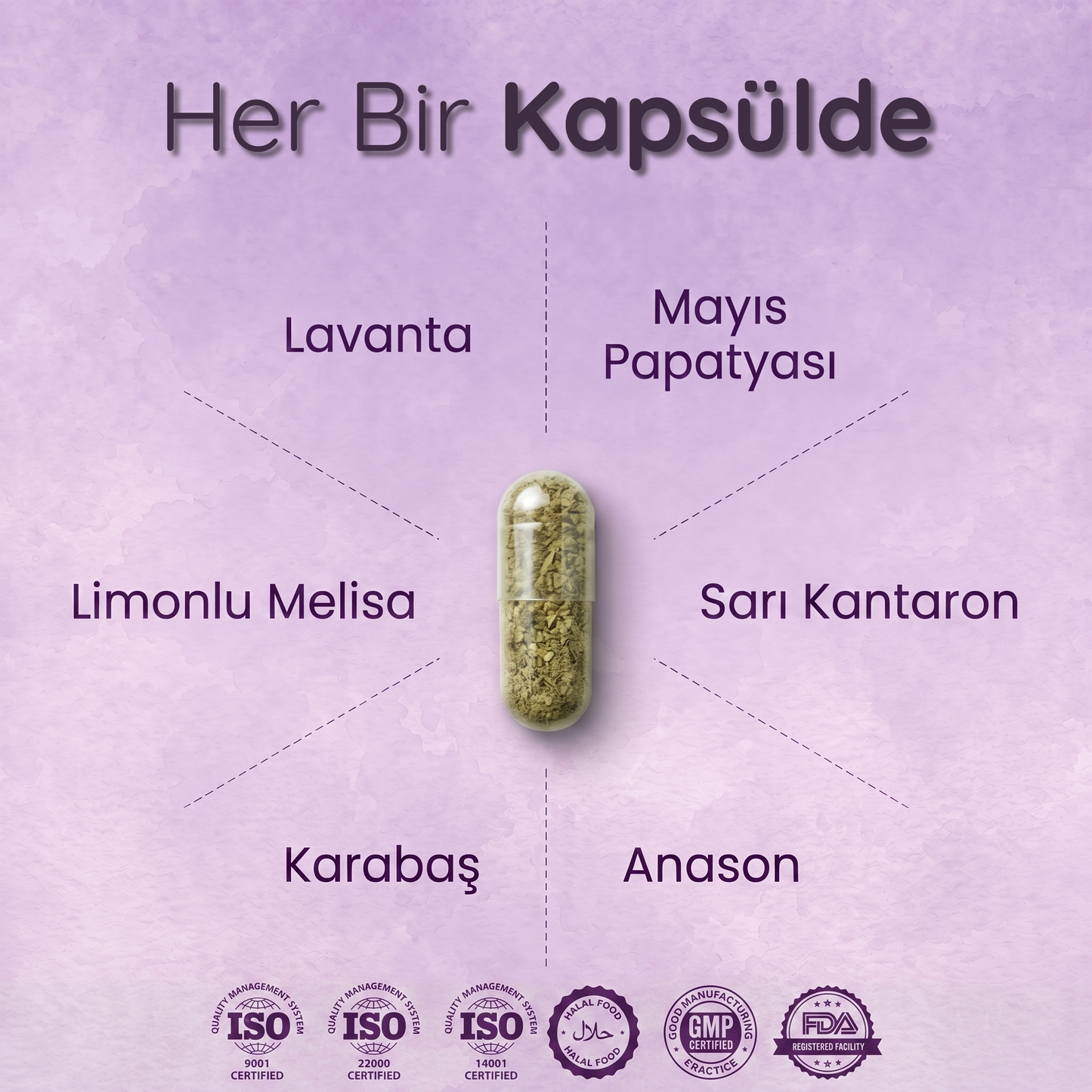Vitapin Relax Karışık Bitki Kapsülü – 60 Kapsül