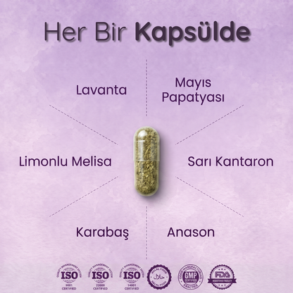 Vitapin Relax Karışık Bitki Kapsülü – 60 Kapsül