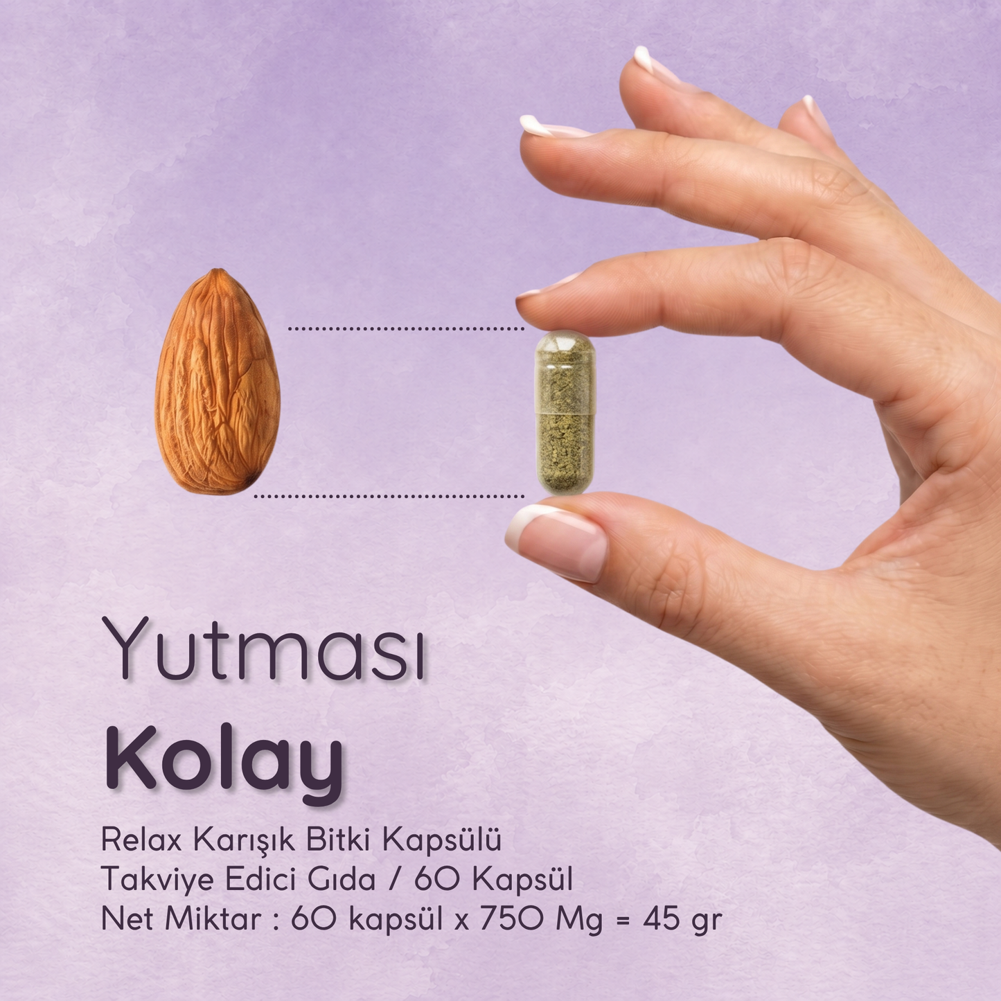 Vitapin Relax Karışık Bitki Kapsülü – 60 Kapsül