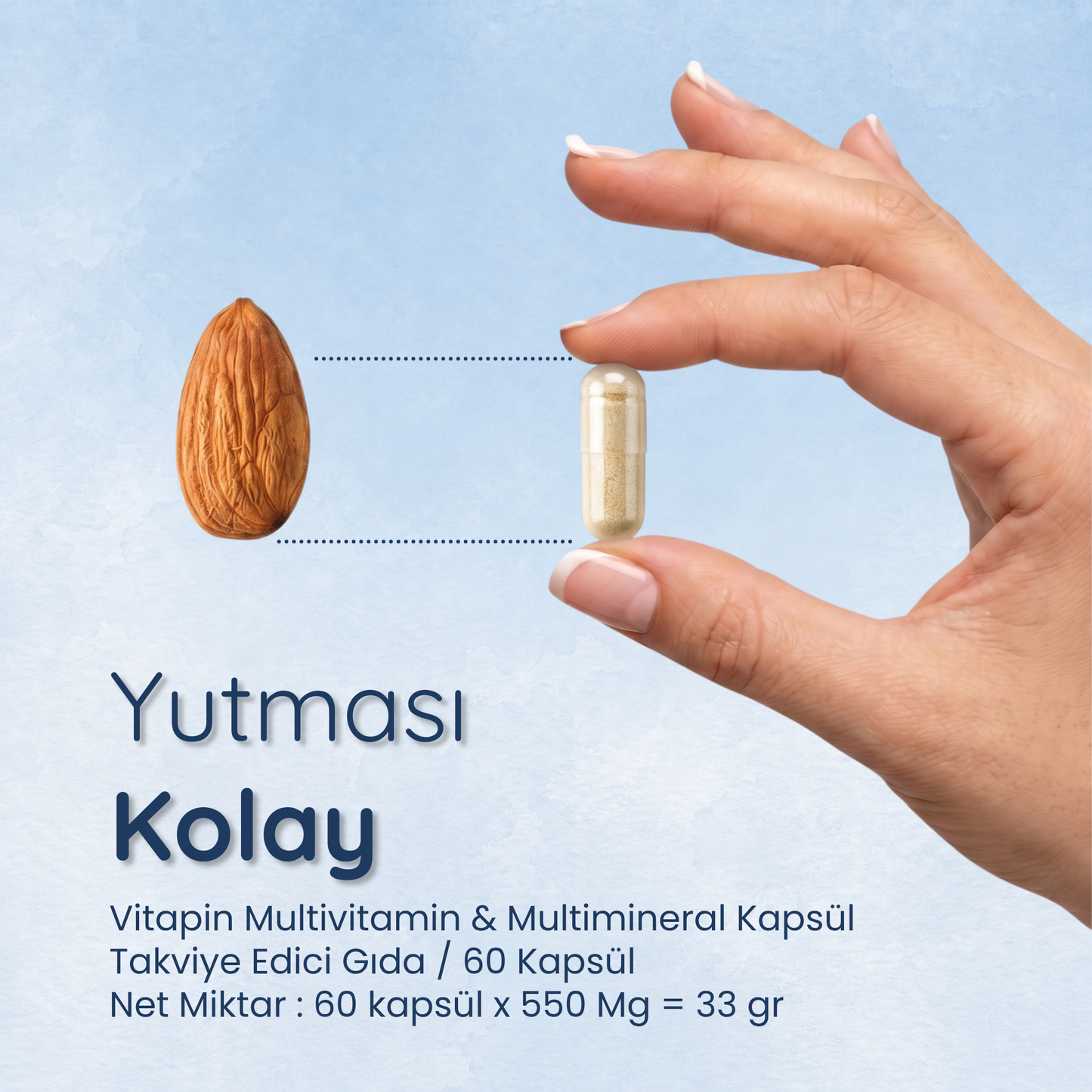 Vitapin Multivitamin Multimineral Kapsül – 60 Kapsül