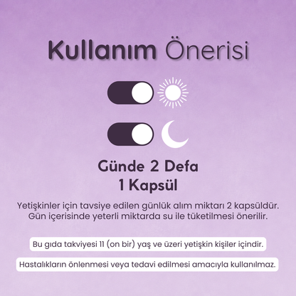 Vitapin Relax Karışık Bitki Kapsülü – 60 Kapsül