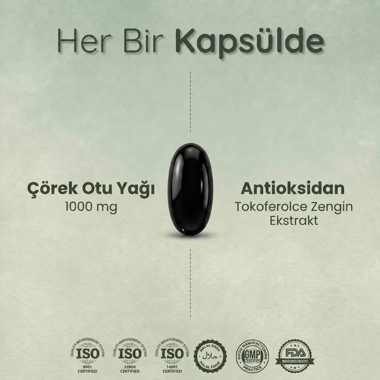 Vitapin Çörek Otu Yağı Jel Kapsül – 60 Jel Kapsül