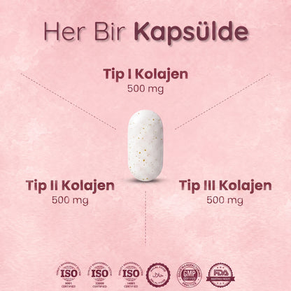 Vitapin Hidrolize Kolajen Tablet – 60 Tablet